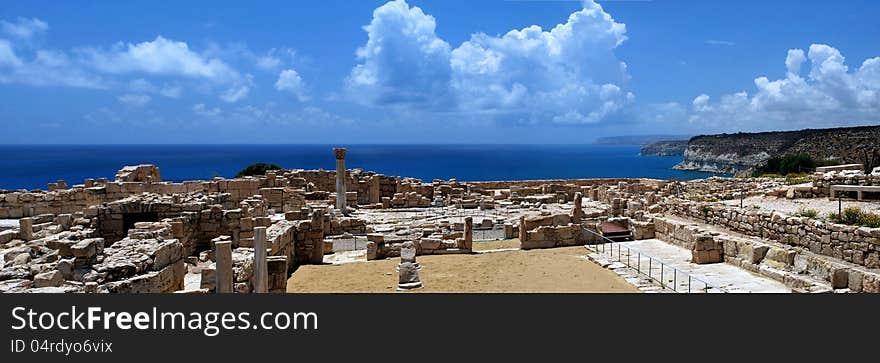 Inside an  ancient Amphitheatre excavations