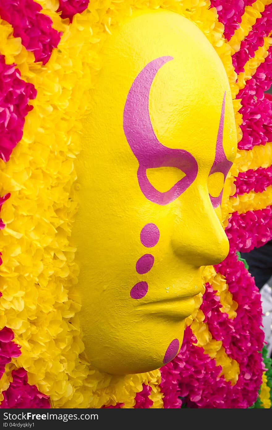 Decorative Carnival face