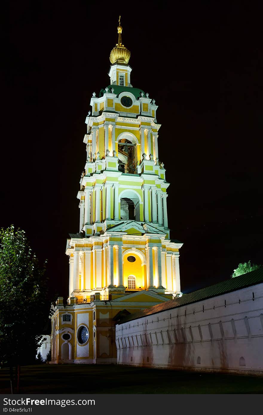 Novospassky Monastery In Moscow