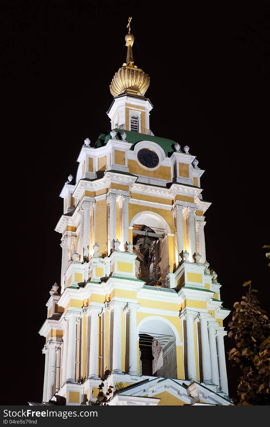 Novospassky monastery in Moscow, Russia. Founded in 1490