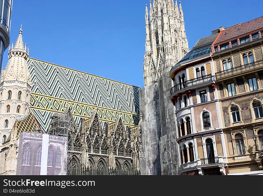 Stephansdom in Vienna, Austria