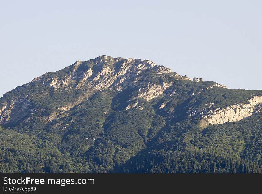 One of the hill in the west tatra mountains. One of the hill in the west tatra mountains