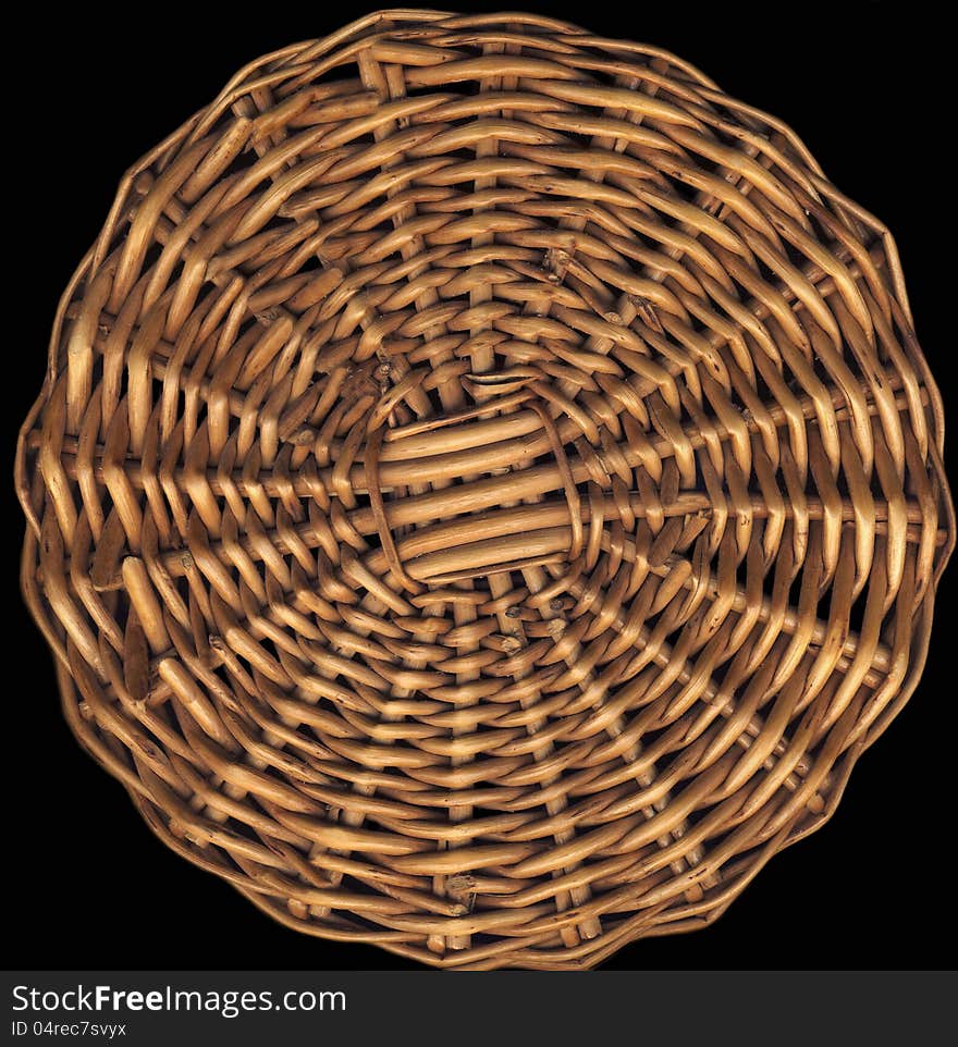 Placemat design of wicker or rattan or bamboo material makes background. Placemat design of wicker or rattan or bamboo material makes background.