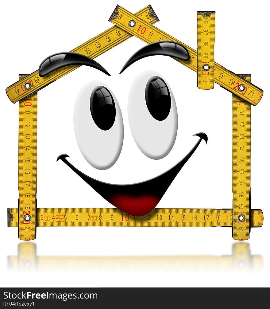 House Smiling - Wood Meter Tool