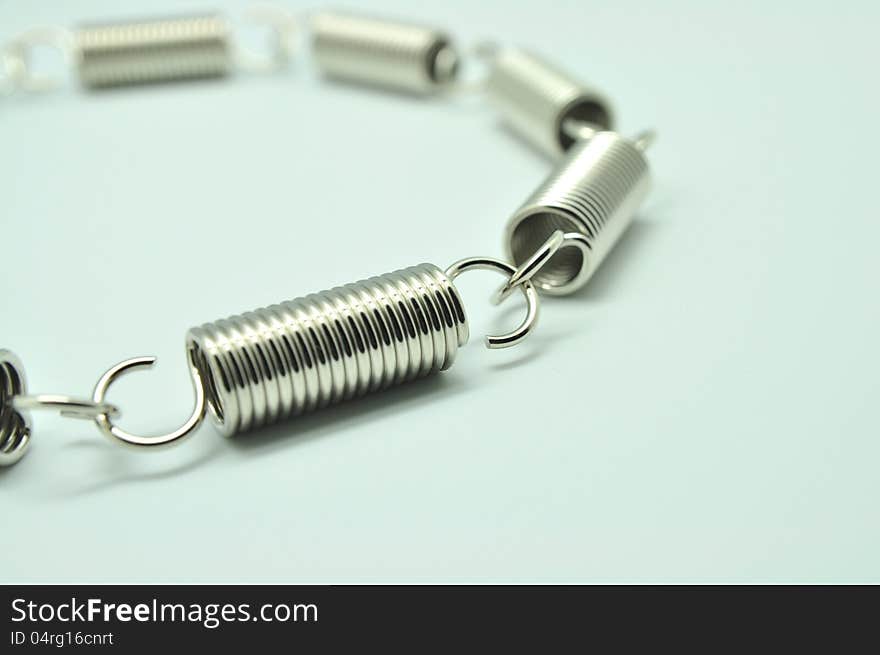 Stainless steel spring coils