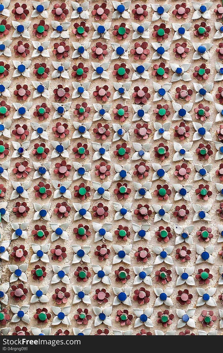 Flower Ceramic Pattern