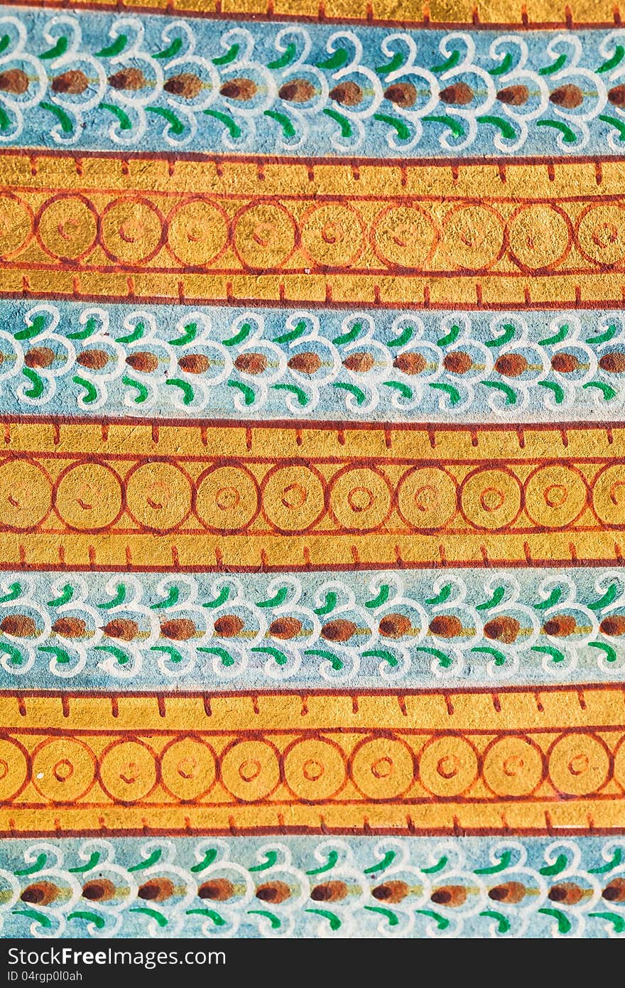 Traditional Thai Style Pattern