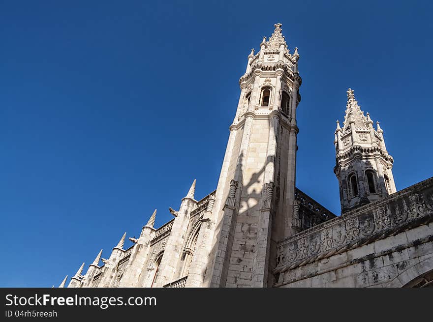 The Hieronymites Monastery tower's. The Hieronymites Monastery tower's.