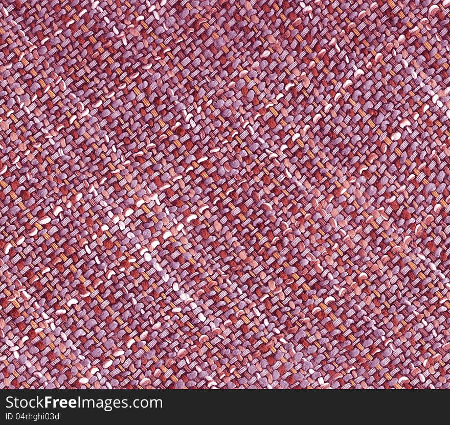 Pink and white woolen  textile background. Pink and white woolen  textile background.