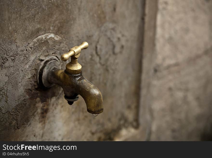 Drinking water fountain in istanbul, turkey. Drinking water fountain in istanbul, turkey