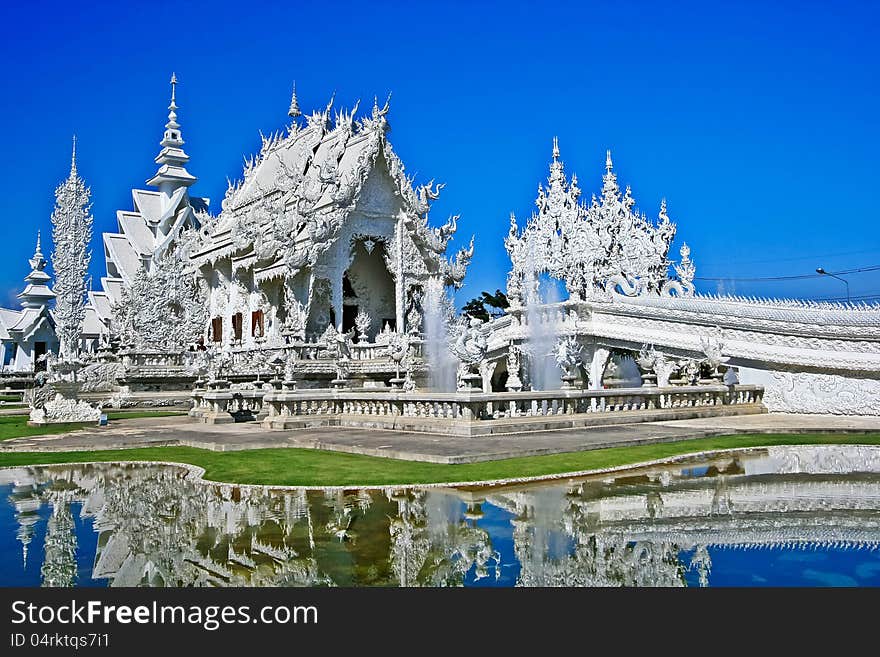 Wat Rong-Khun, Northern of Thailand. Wat Rong-Khun, Northern of Thailand.