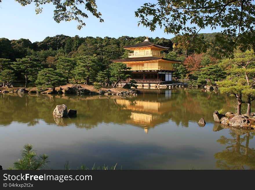 Kinkakuji the Golden temple