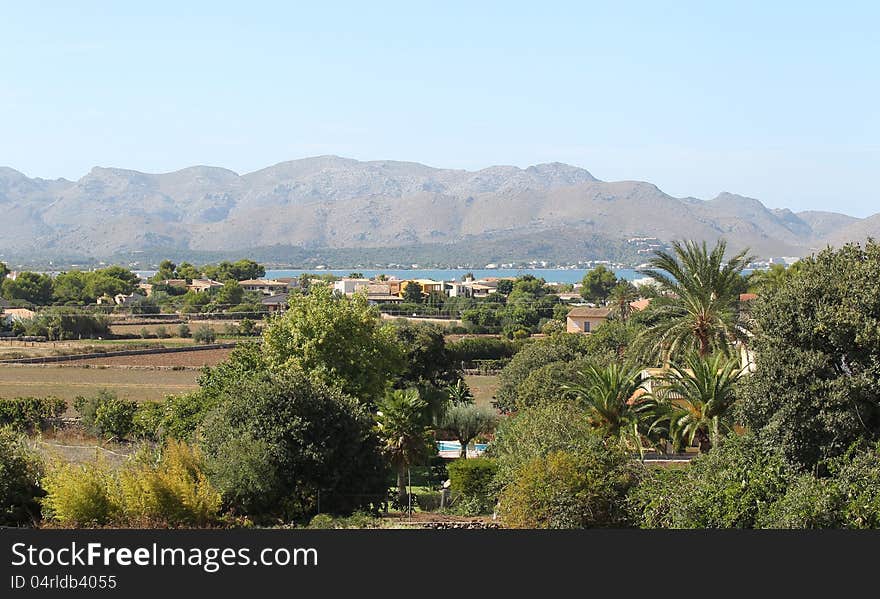 Landscape On The Island Of Mallorca