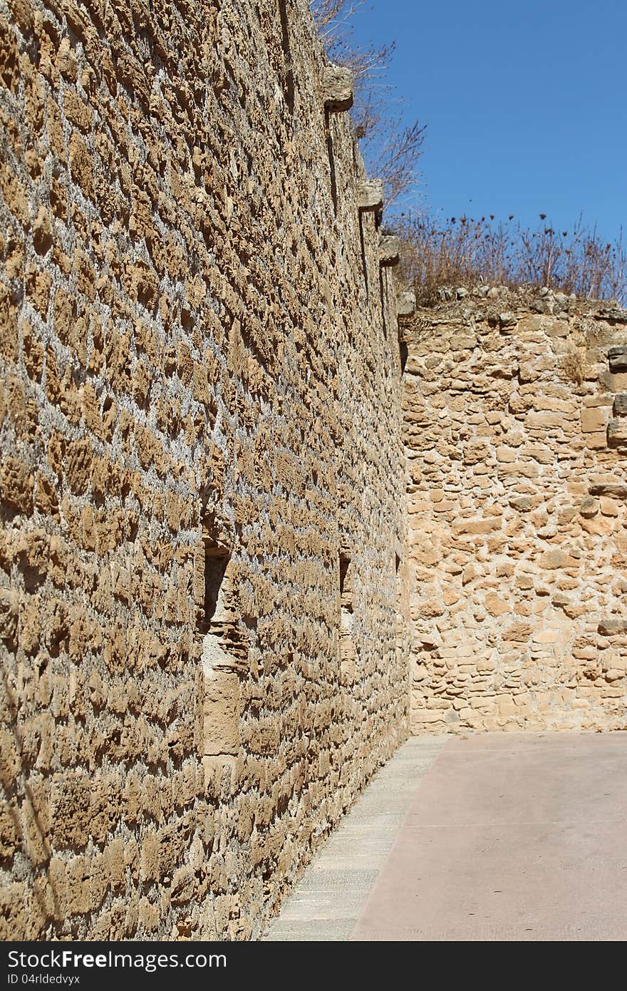 Old fortress in Alcudia, Mallorca