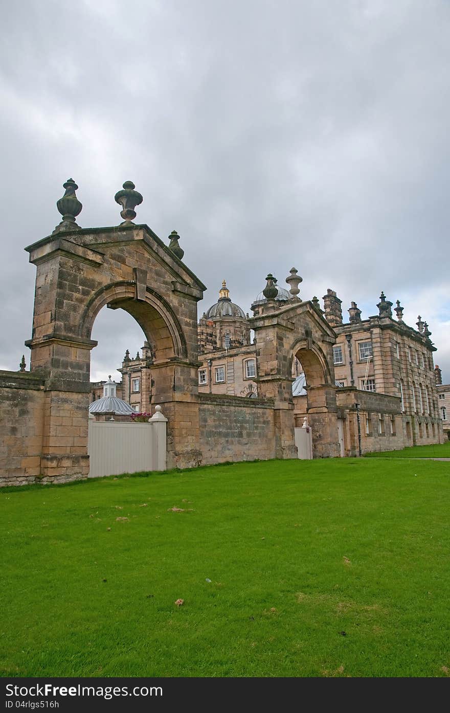 Arches of the castle