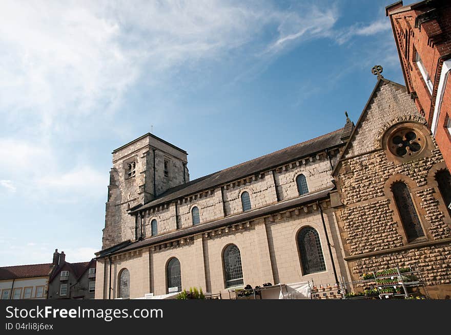 Portrait of a yorkshire church