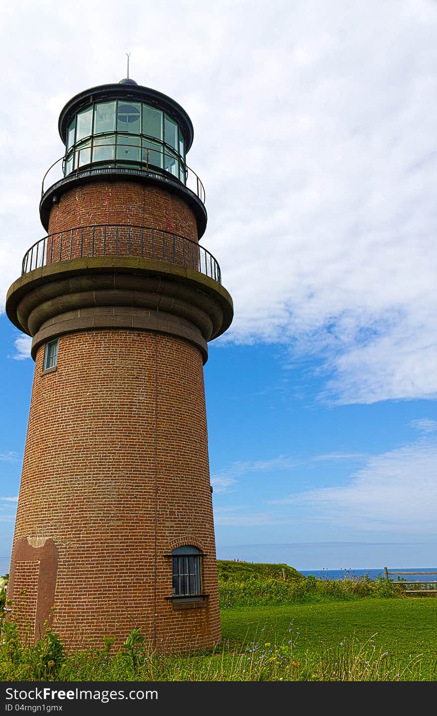 Gay Head lighthouse in Aquinnah on Martha's Vineyard