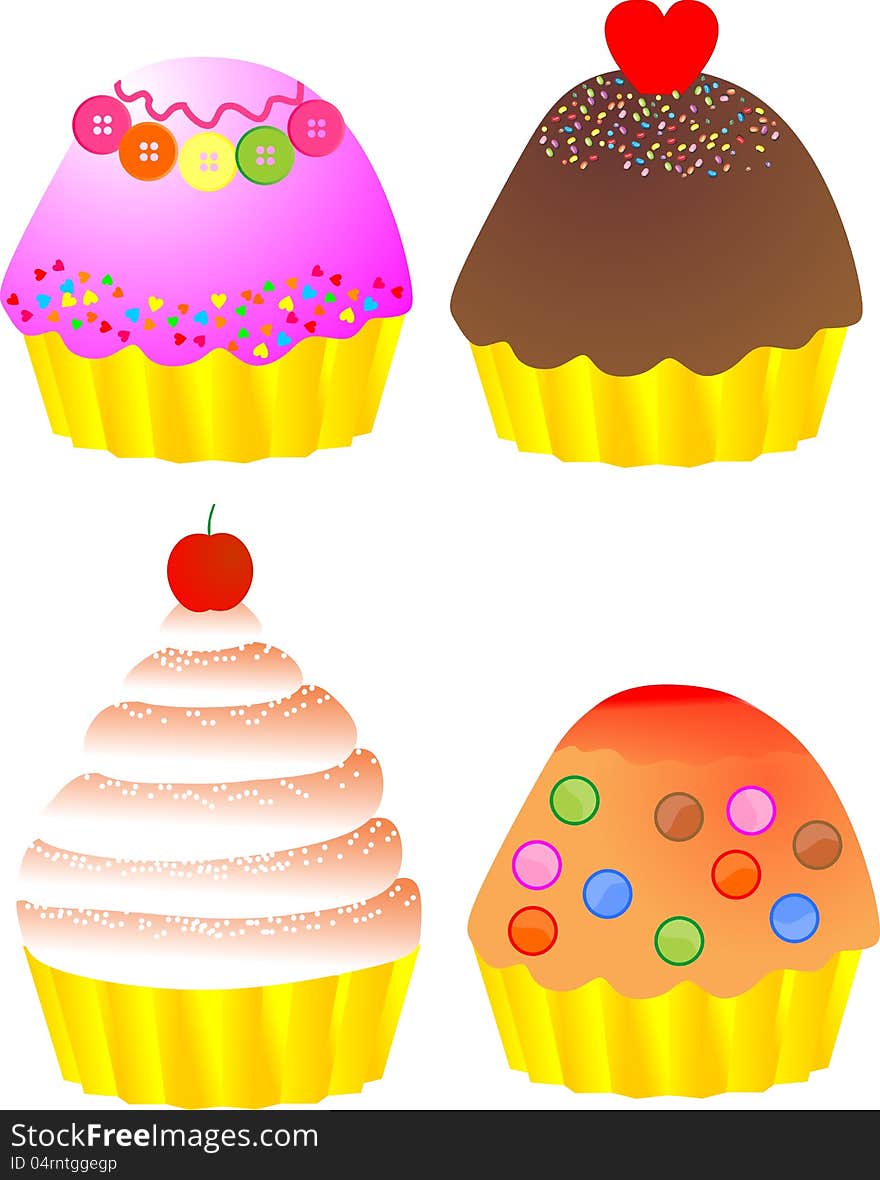 Yummy cup cakes