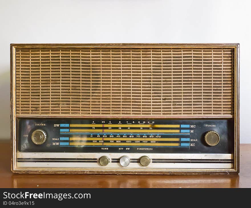 Antique radio