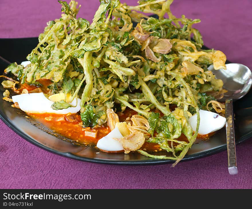 Water cress salad