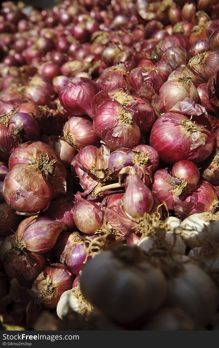 Shallot At Thailand Market