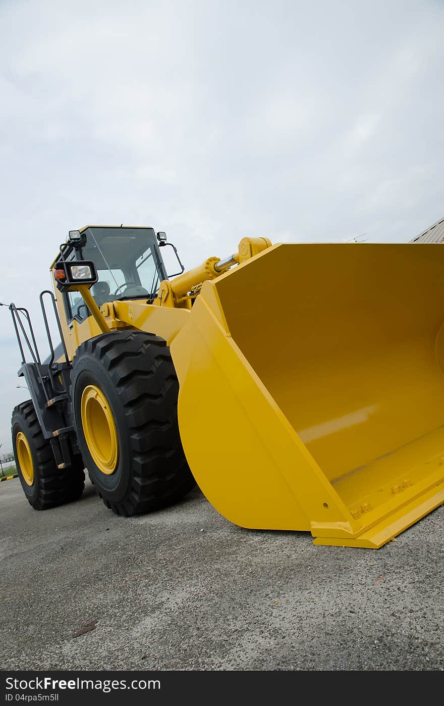 Yellow Bulldozer