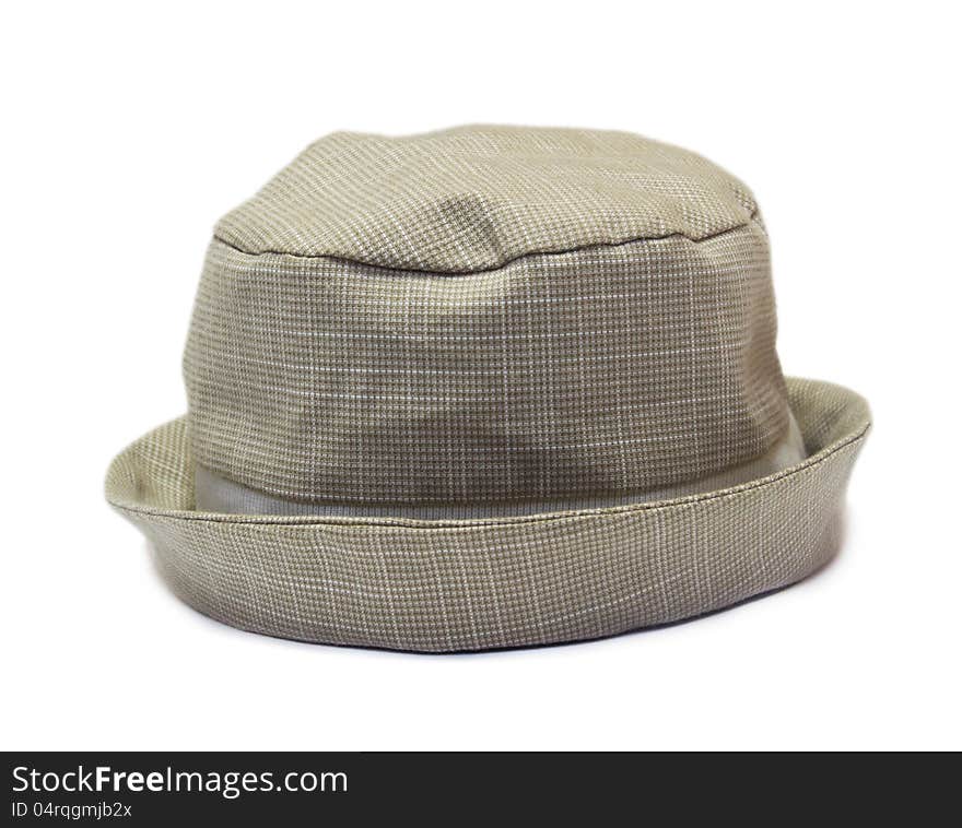 Beige Baby Panama Hat