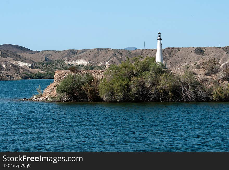 Lighthouse in Lake Havasu City, AZ