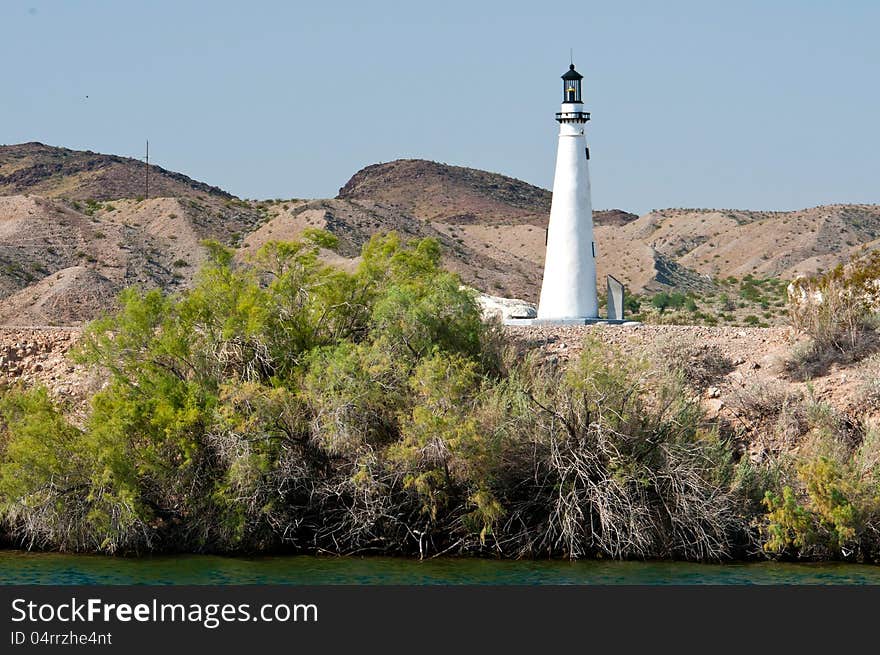 Lighthouse in Lake Havasu City, AZ