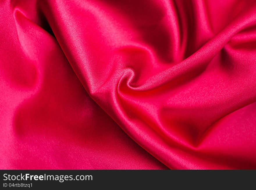 Red satin background