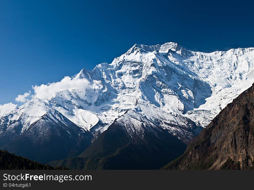 Annapurna mountain, Himalaya