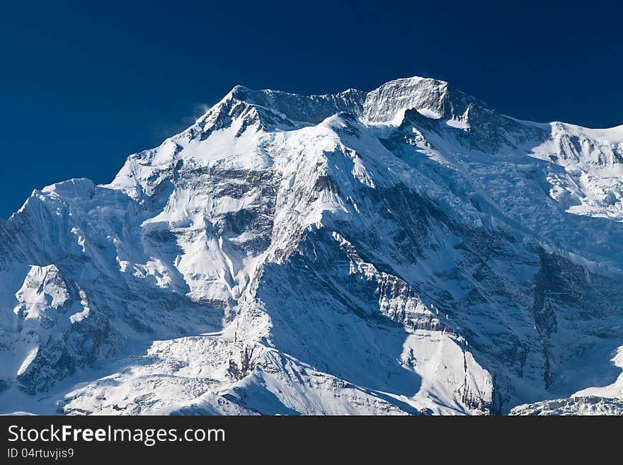 Annapurna mountain, Himalaya