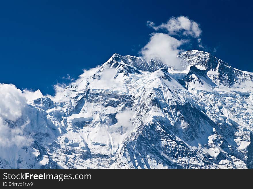 Annapurna mountain, Himalaya