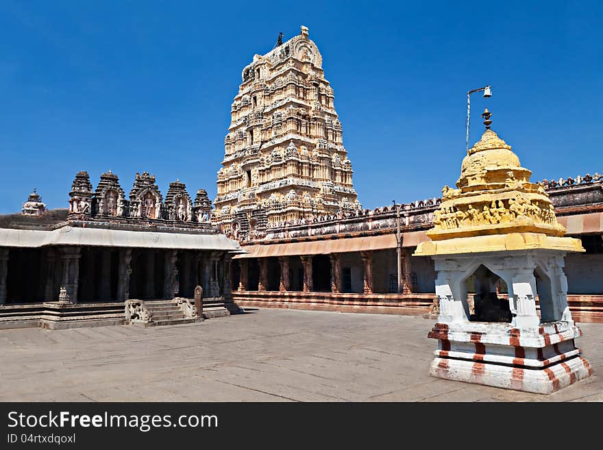 Virupaksha Temple, Hampi, Karnataka state, India