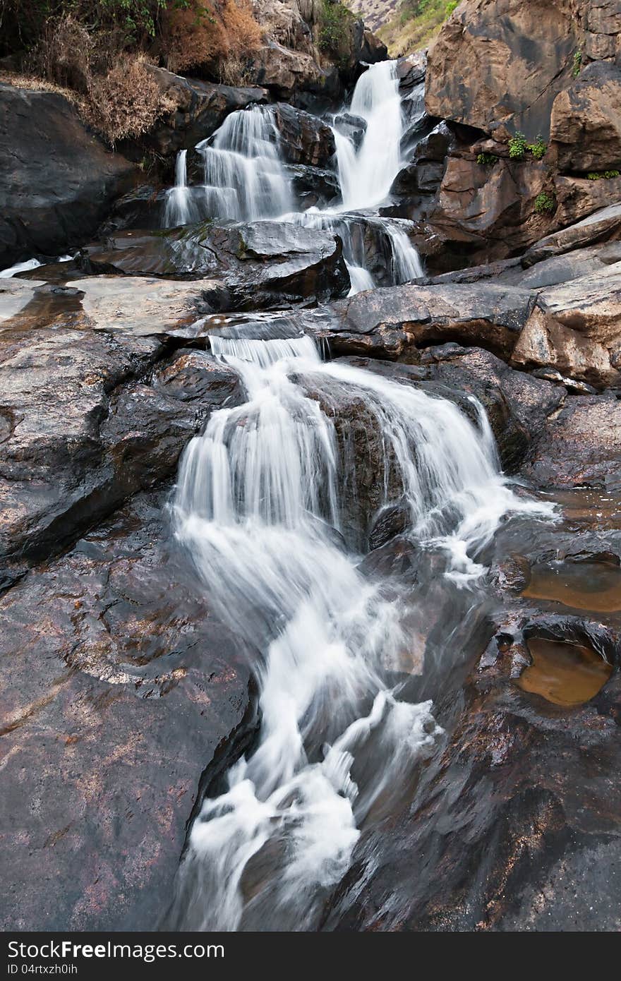 Athukadu Waterfall