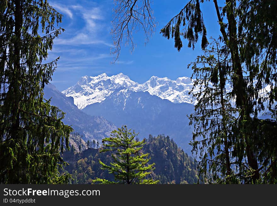 Himalayas landscape, Nepal