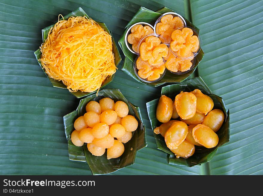 Thai Assorted Desserts