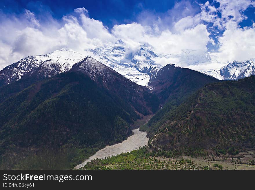 Himalayas Landscape, Nepal