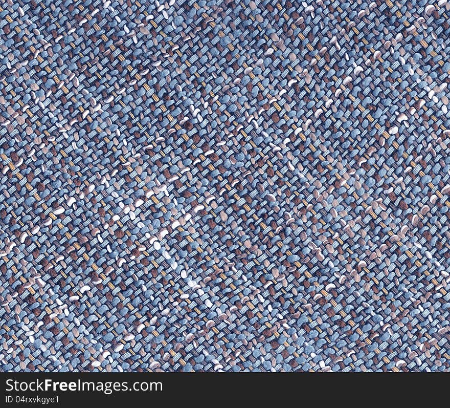 Blue and white woolen  textile background. Blue and white woolen  textile background.