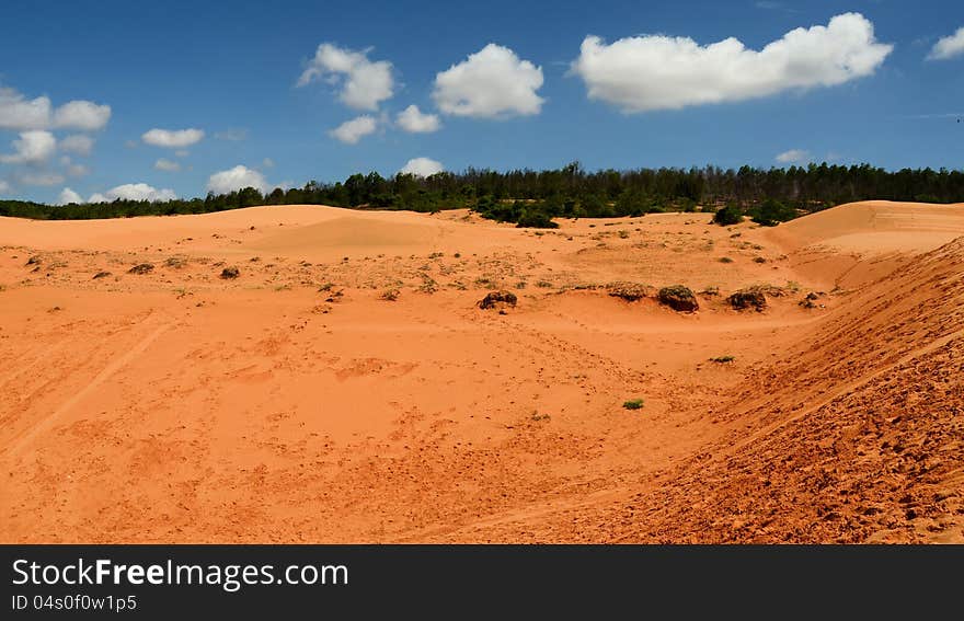 Sand dune at Vietnam