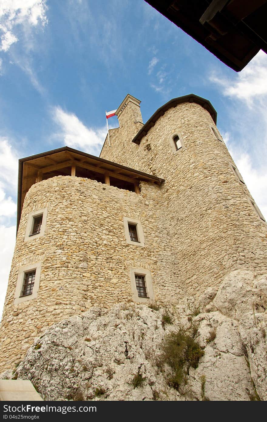 Tower Of Bobolice Castle - Poland.