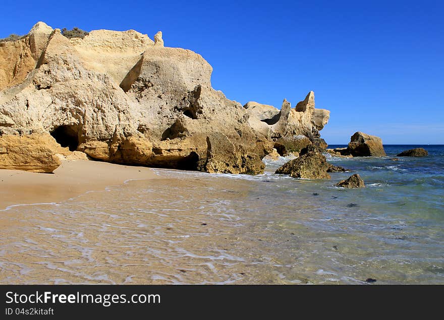 Western Algarve beach scenario, Portugal