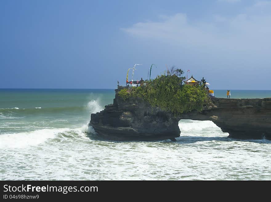 Tanah Lot Waves.