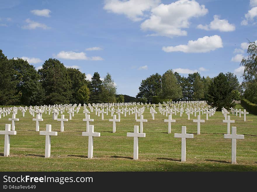 World War I Cemetery in France