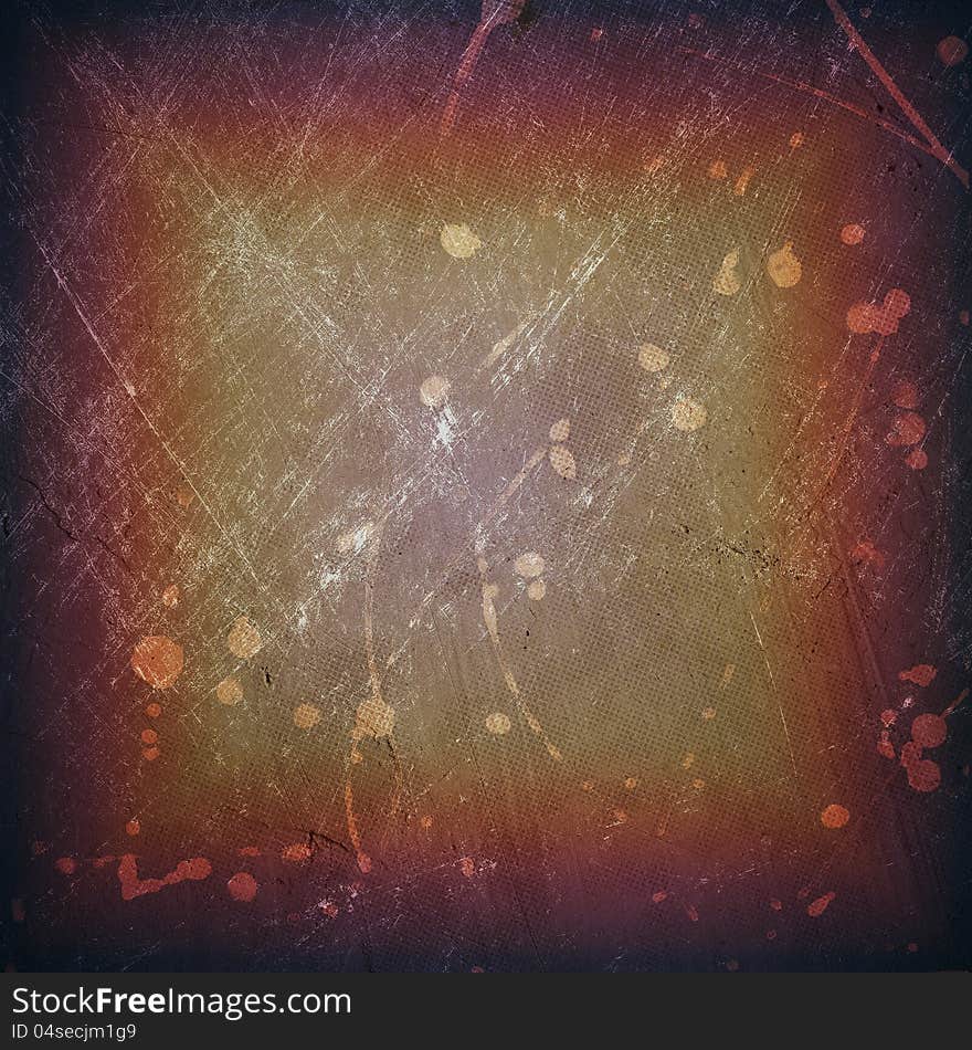 Grunge Paper Texture, Vintage Background