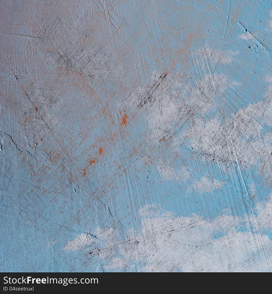 Grunge blue paper texture, distressed background. Grunge blue paper texture, distressed background