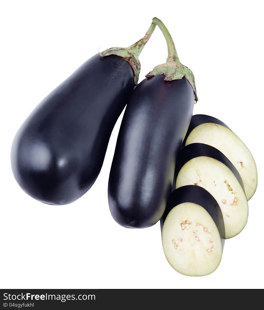 Eggplant  isolated