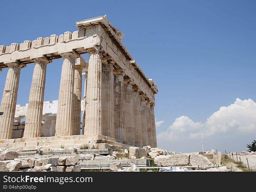 Greece, Athens. Acropolis.