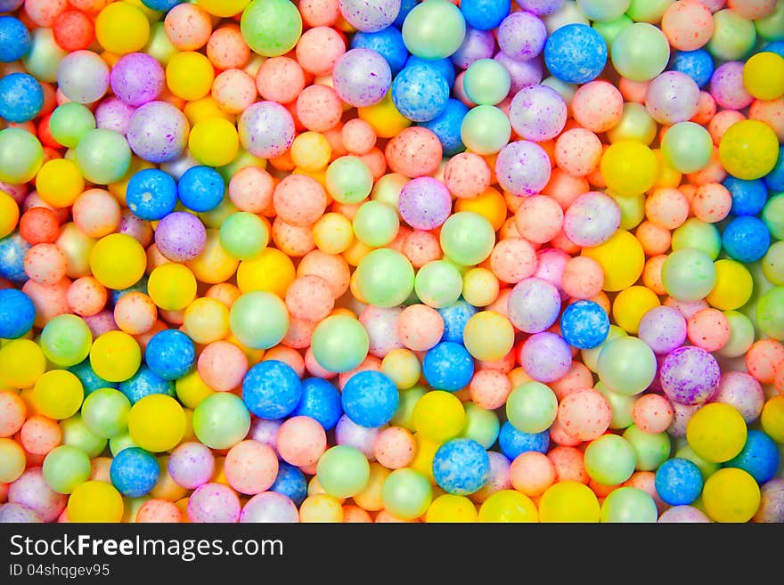 Picture of colorfull of foam for background.