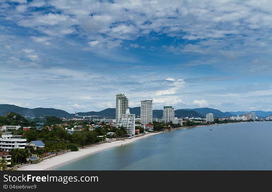 Hua-Hin Beach, Thailand.